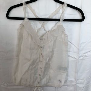 sheer A&F tank - barely worn!
